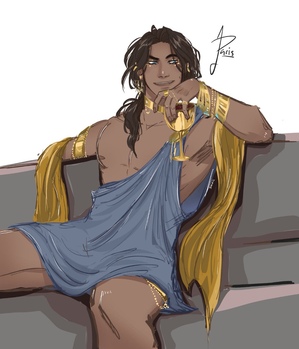 iiSoleil_'s tweet photo. Paris of Troy!
#illium #parisoftroy #odysseus #Paris #fanart #art https://t.co/VF8ZEUJXVv