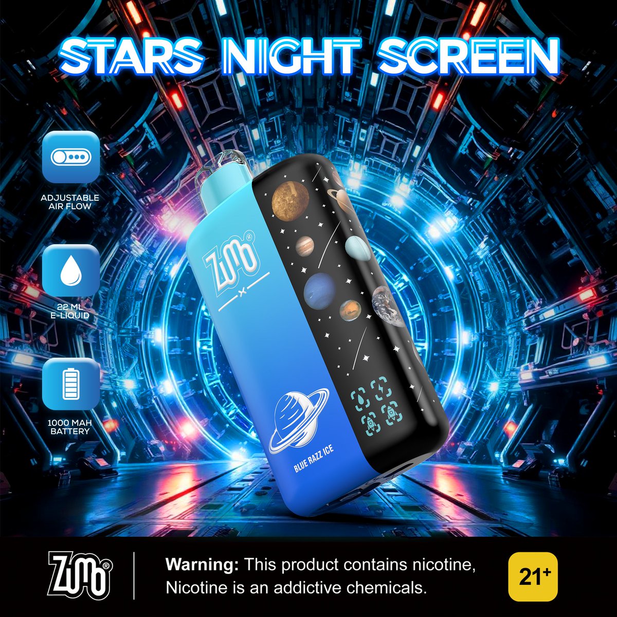 ZumoOfficial's tweet photo. 🍇🍓🥭 With 22ml of e-liquid, Zumo ULTRA brings massive flavor in every box. It’s more than a vape. It’s a journey. 🚀

⚠️ Must be 21+🚭
#zumovape #VapeCommunity #vape #vaping #Smartvape #vapeshop #vapes #vapefam #relax #ice #vapelover #vape放出 #fypシ #viral https://t.co/fCGA98j3a7