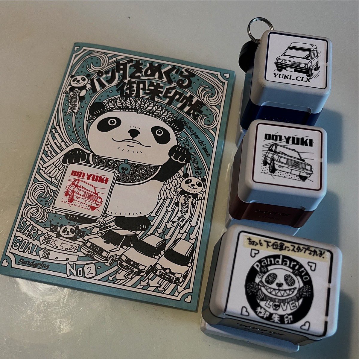 pandarino_ec's tweet image. 恒例の御朱印もお忘れなく、初参加の方には御朱印帳プレゼントしますので〜
ドタ参、当日の見学もぜひ☆
pandarino.com/gosyuin/

#パンダリーノ #pandarino #フィアットパンダ #fiatpanda #フィアット #fiat #ウッディパル余呉 #キャンプ #パンダをめぐる御朱印集め #御朱印