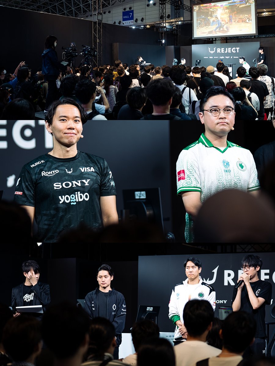 RC_REJECT's tweet photo. Thank you for join us in this special match @FalconsEsport !

#REJECT #TGS2025 https://t.co/rjSU9AbNcx