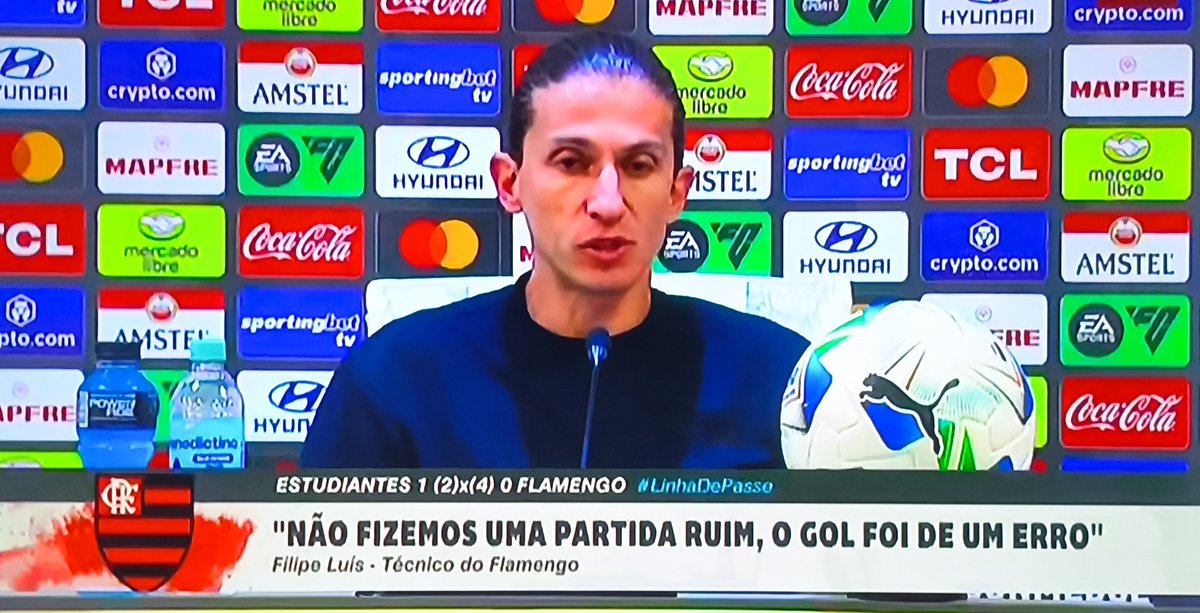"não fizemos uma partida ruim"
É um brincalhão, que Deus permita o Flamengo ser campeão sem técnico esse ano.