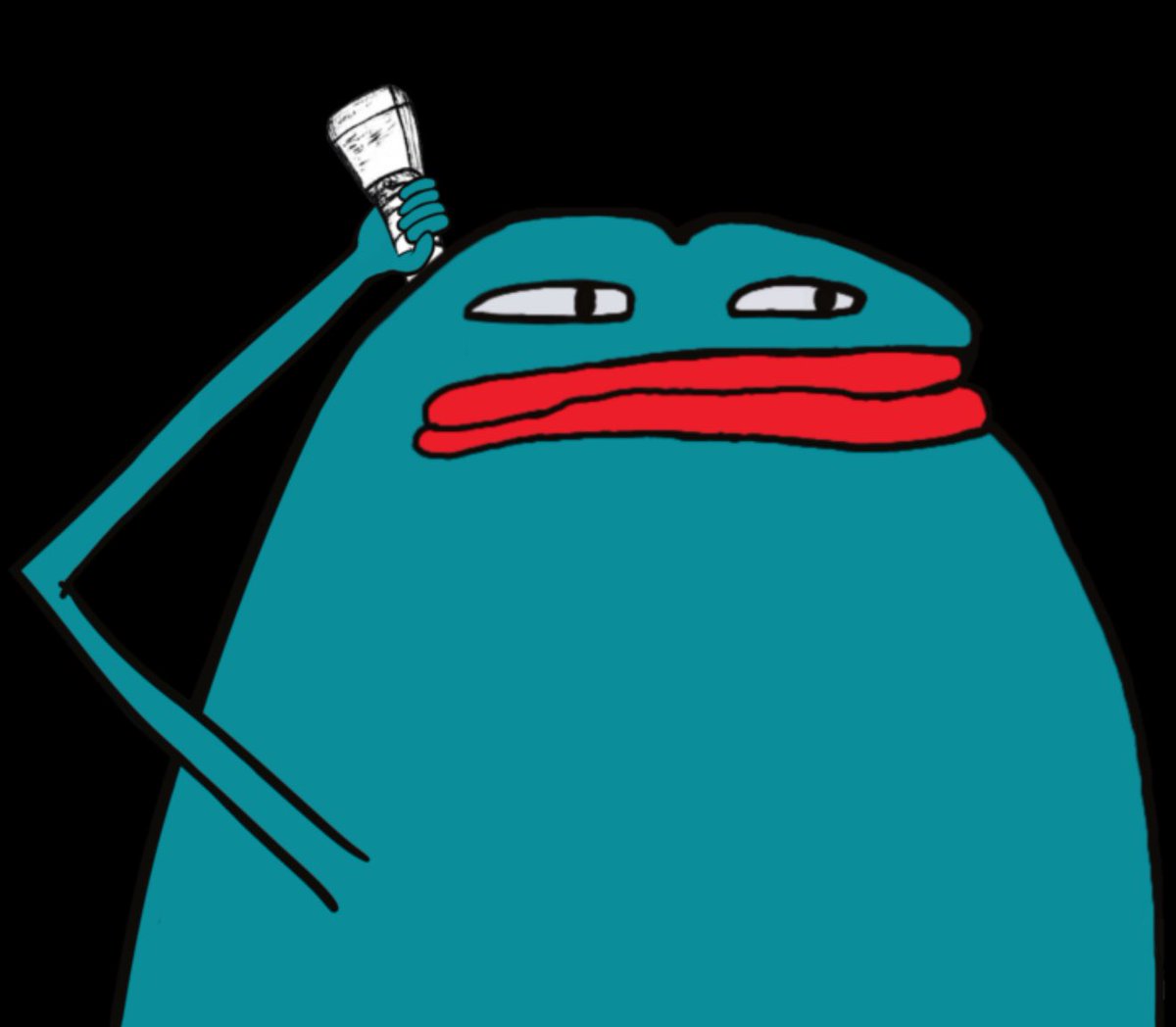 Pepe frog meme reacting to Hyperliquid update