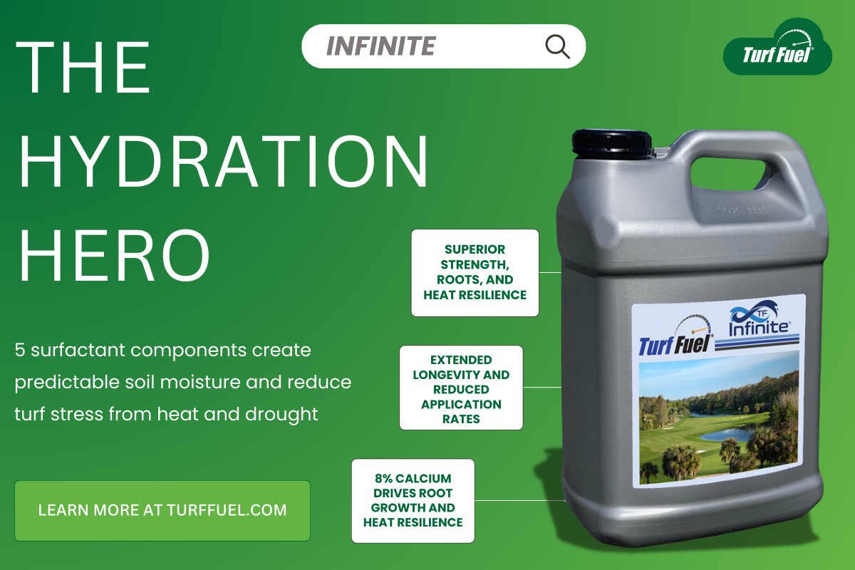 Dry spells don't have to mean stressed turf. 💧 Infinite delivers consistent soil hydration plus Templar for plant health defense—keeping turf healthy &amp; resilient under any condition.
Through every season, deliver consistent moisture &amp; stress management.
spklr.io/6015By3PF