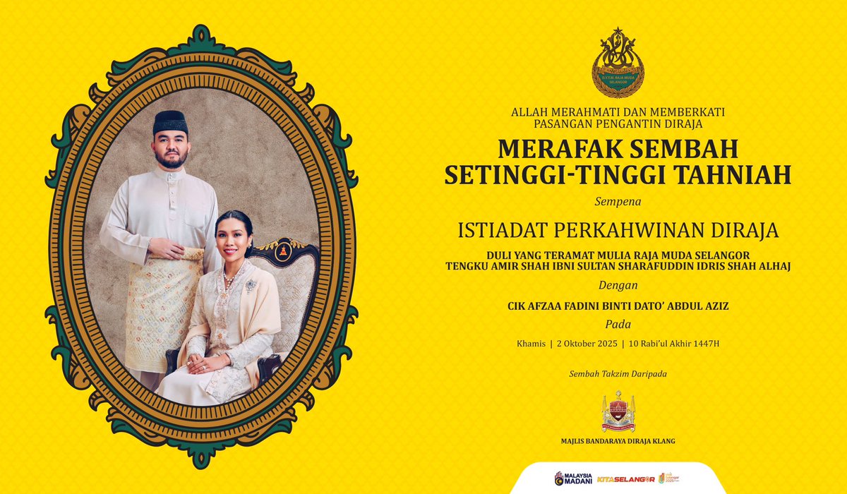 Majlis Bandaraya Diraja Klang tweet media