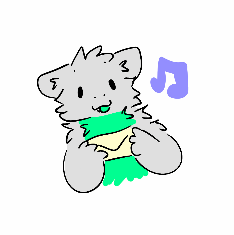 I am hosting a listening session at midnight est ~40m if anyone would like to join me for the release of my new song 🖤 discord.gg/snuffles
