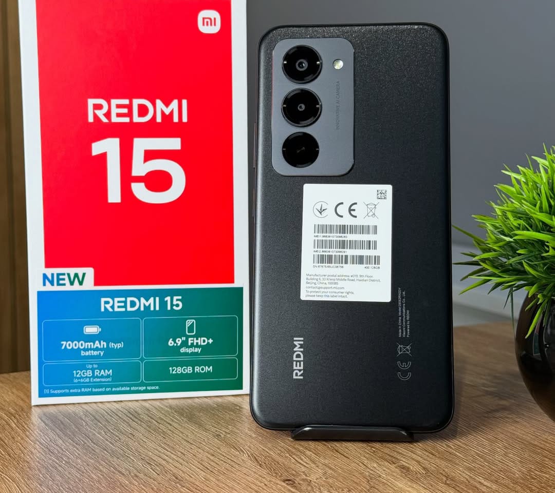 Clintonio10's tweet photo. π₯ NEW ARRIVAL π₯
π± Redmi 15 4G β Power Meets Performance!
β¨ 6GB + 128GB π 19,000/=
β¨ 8GB + 256GB π 20,800/=
β‘οΈ Massive 7,000mAh Battery β Stay powered ALL DAY & NIGHT! ππ₯
π Nationwide Delivery | #Redmi15Launch
π 0711686637
DM π @B_TechComputers https://t.co/dksmGP1TQZ