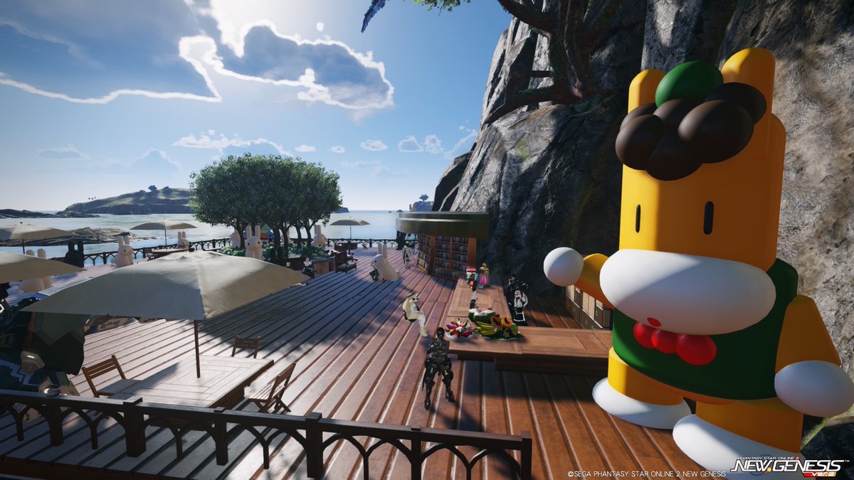 Ship3_Iuchi01's tweet image. 昨日はみんなでサファリパークに行ってきました
バスに乗って色んなアニマルを見てきました（笑）
#PSO2NGS