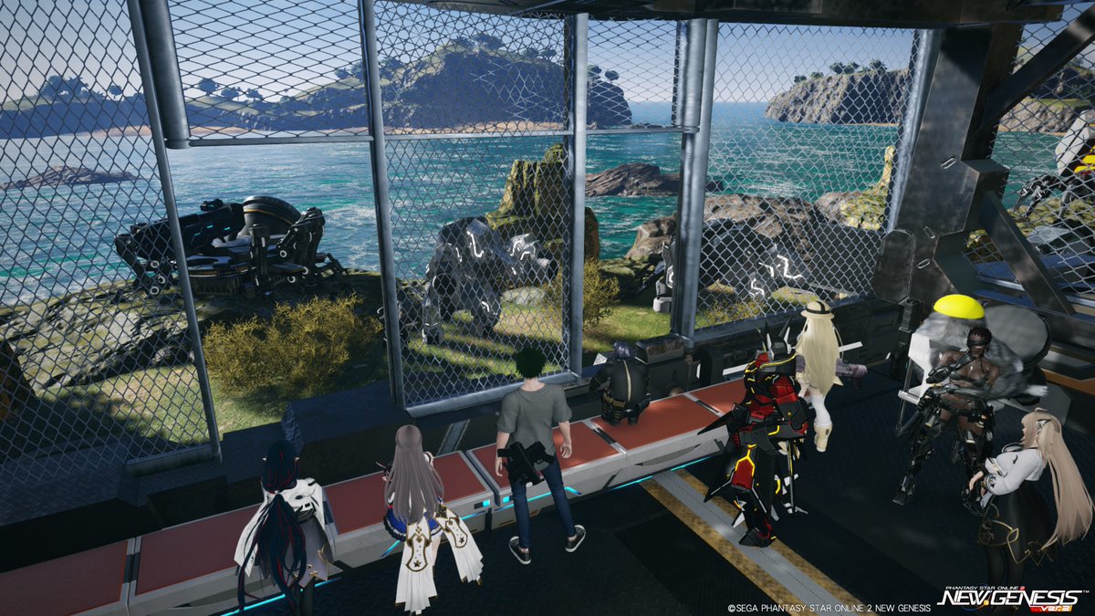 Ship3_Iuchi01's tweet image. 昨日はみんなでサファリパークに行ってきました
バスに乗って色んなアニマルを見てきました（笑）
#PSO2NGS