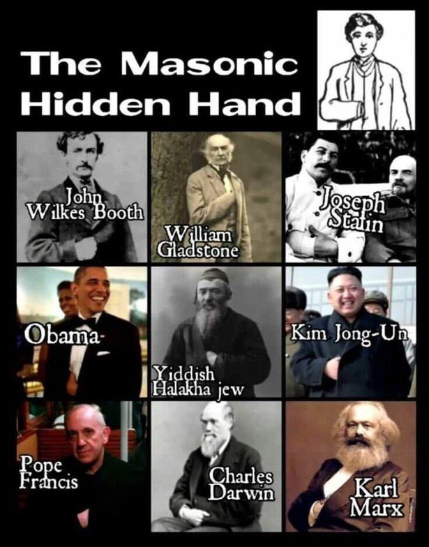 PlandemicMedic's tweet image. #HouseOfGuiness #HiddenHand #Freemasonry #ItsAllOfThen 🤡🏁🧱🎬
