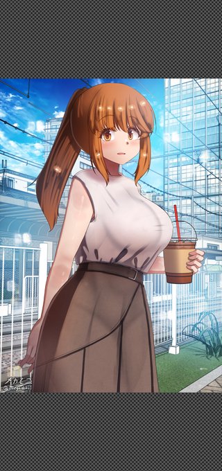 ポニ子ちゃん ☺️
Ponytail girl . 