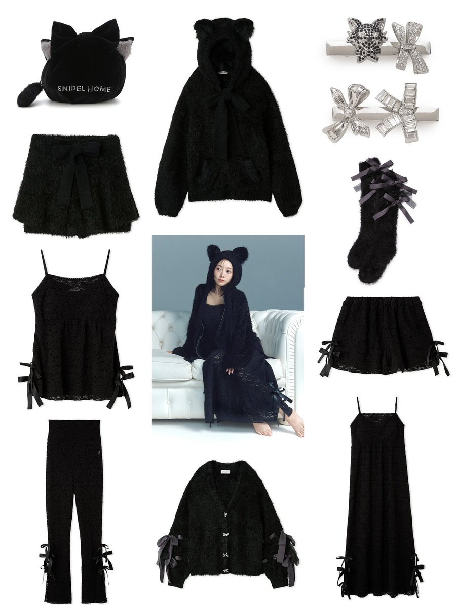 SNIDEL HOMEのハロウィンコレクションが可愛すぎる🐇🐈‍⬛🩶⭐︎

10/1 12:00~ 発売開始🪄