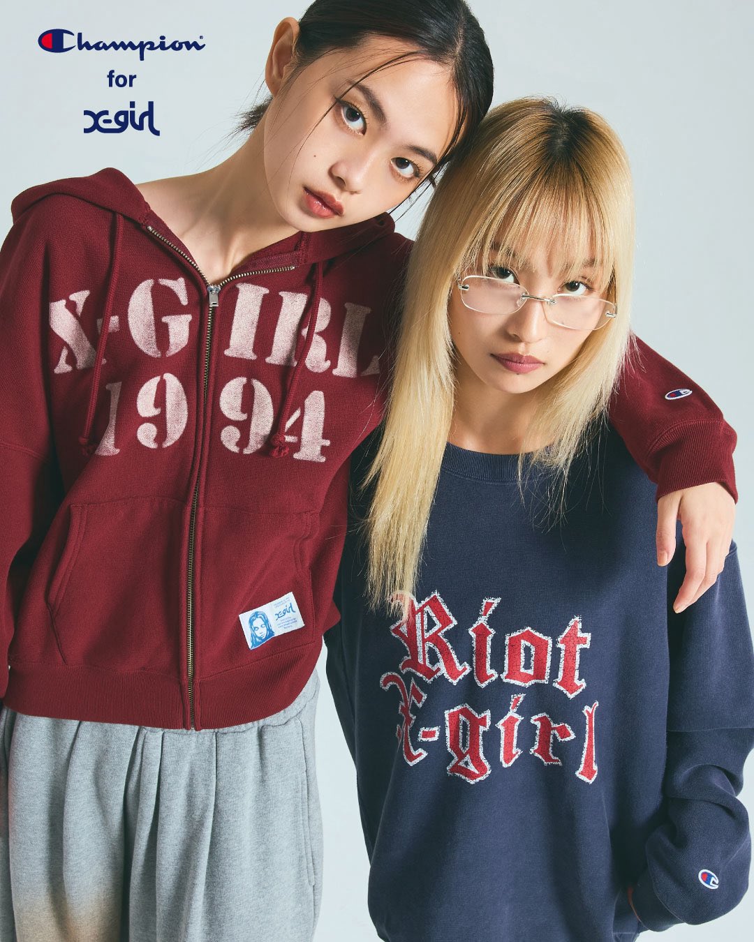 X-girl ライリー着用 X-girl ライリー着用