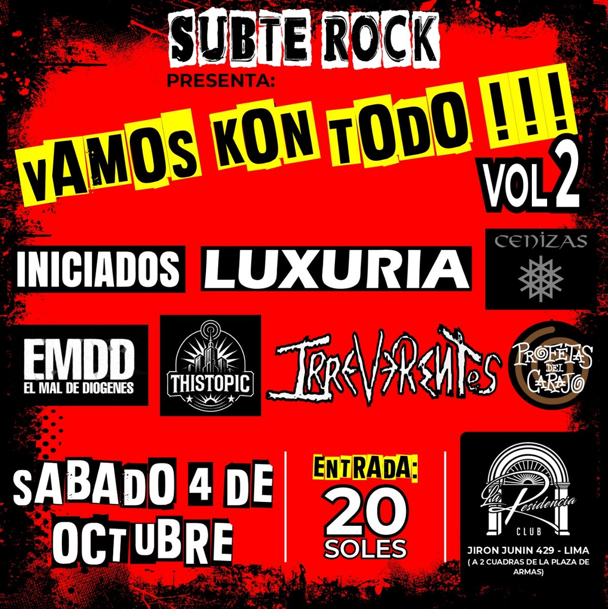 Subte Rock tweet media