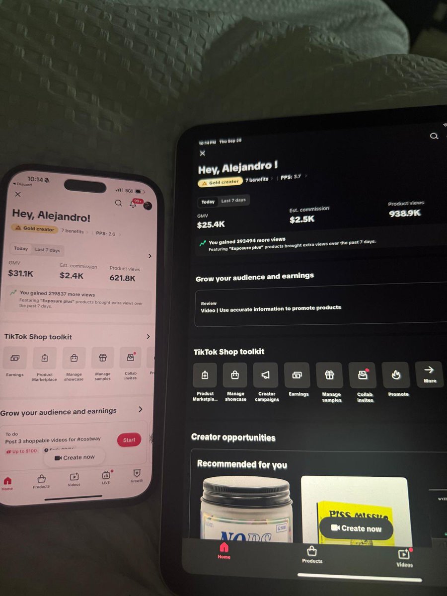 alejandrot0312's tweet image. 5k day on tiktok shop 
Brand launches next week
I’m so ready, thank you God