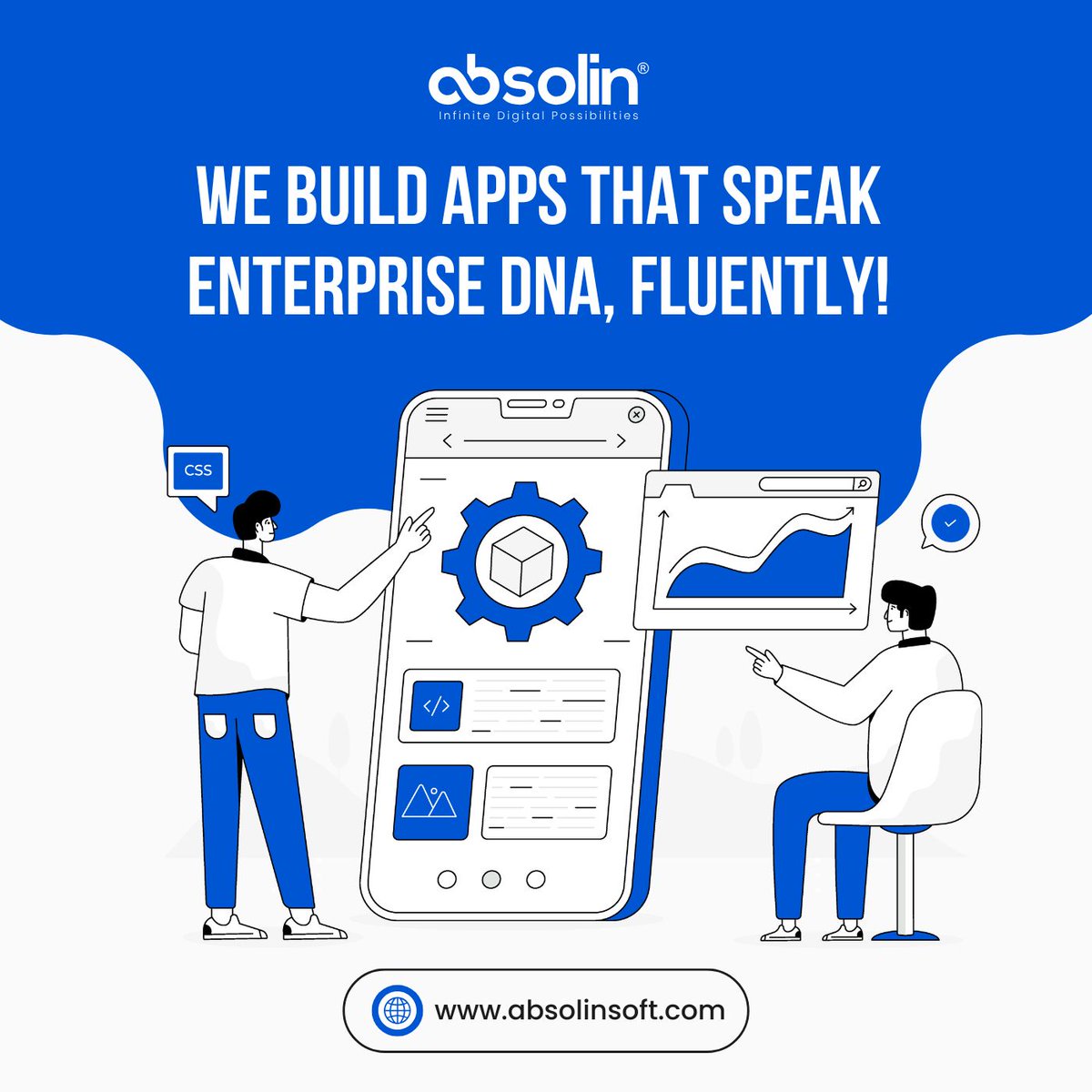 absolinsoft's tweet image. Seamless UX meets enterprise agility. Absolin builds mobile &amp;amp; web apps designed for scale, security &amp;amp; speed - so your growth doesn’t just add up, it multiplies.

👉  absolinsoft.com

#EnterpriseApps #RapidDevelopment #ToBuildGrowthMomentum #DigitalIntegration #Absolin