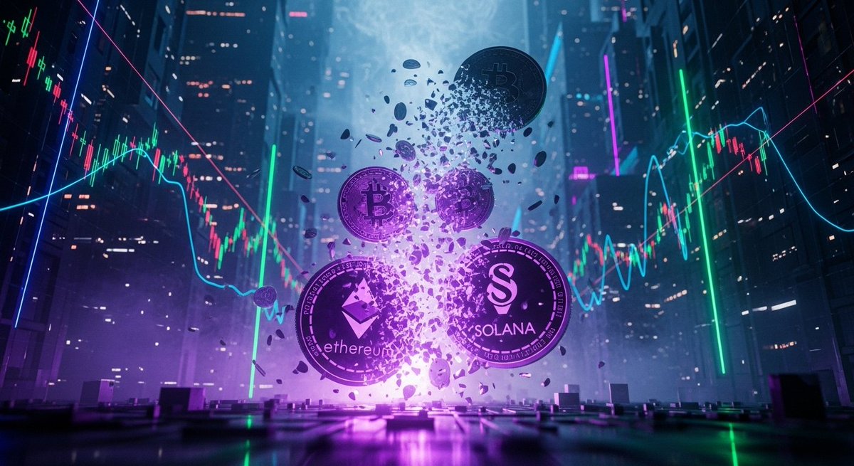🚨 Over $1B liquidated as #BTC, #ETH &amp; #SOL plunge.
ETH longs hit hardest with $400M wiped out

Volatility = risk

At EPICAILABS, we stress risk management &amp; hedging to survive these storms.

#Crypto #Bitcoin #Ethereum #Solana #Liquidations #DeFi #EPICAILABS