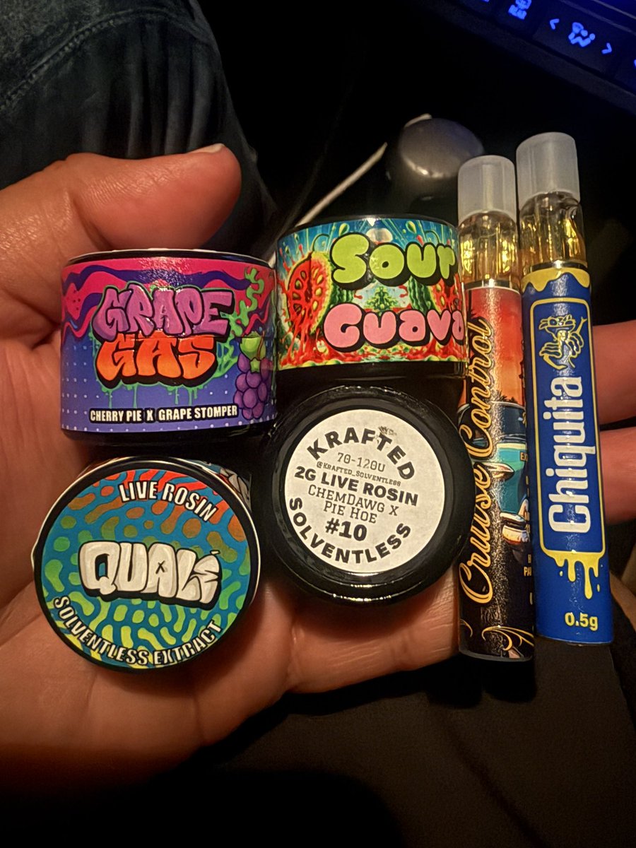 Still going strong! <a href="/kraftedstrains/">Krafted Strains</a> Rosin, Quale Rosin &amp; <a href="/Kaya_Extracts/">KayaExtracts</a> Rosin Pod! 🚛🚛🚛🚨