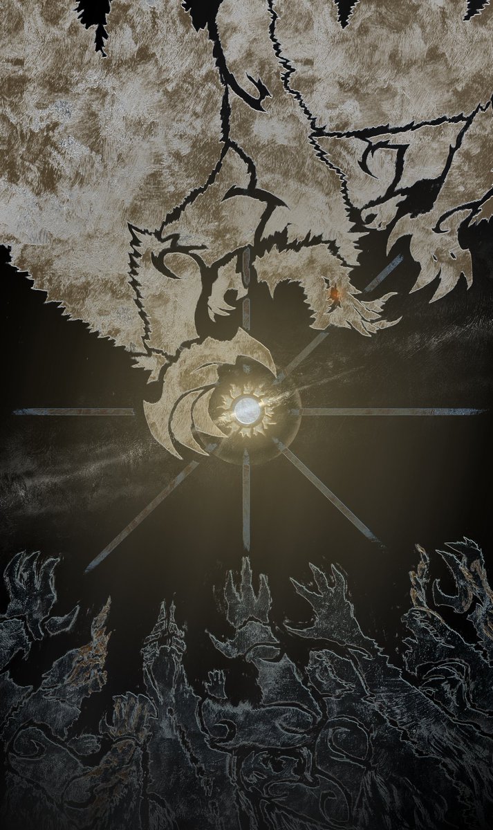 Xotl_art's tweet image. Keeper of Ascension - ver 2.0

This Shagaru started off the current project concept, metallic texture tarot cards. 

Gave it a clean-up like the other two. Looking forward to its eventual presence in wilds, as there is no Gore without Shagaru.

#MonsterHunterWilds #ShagaruMagala