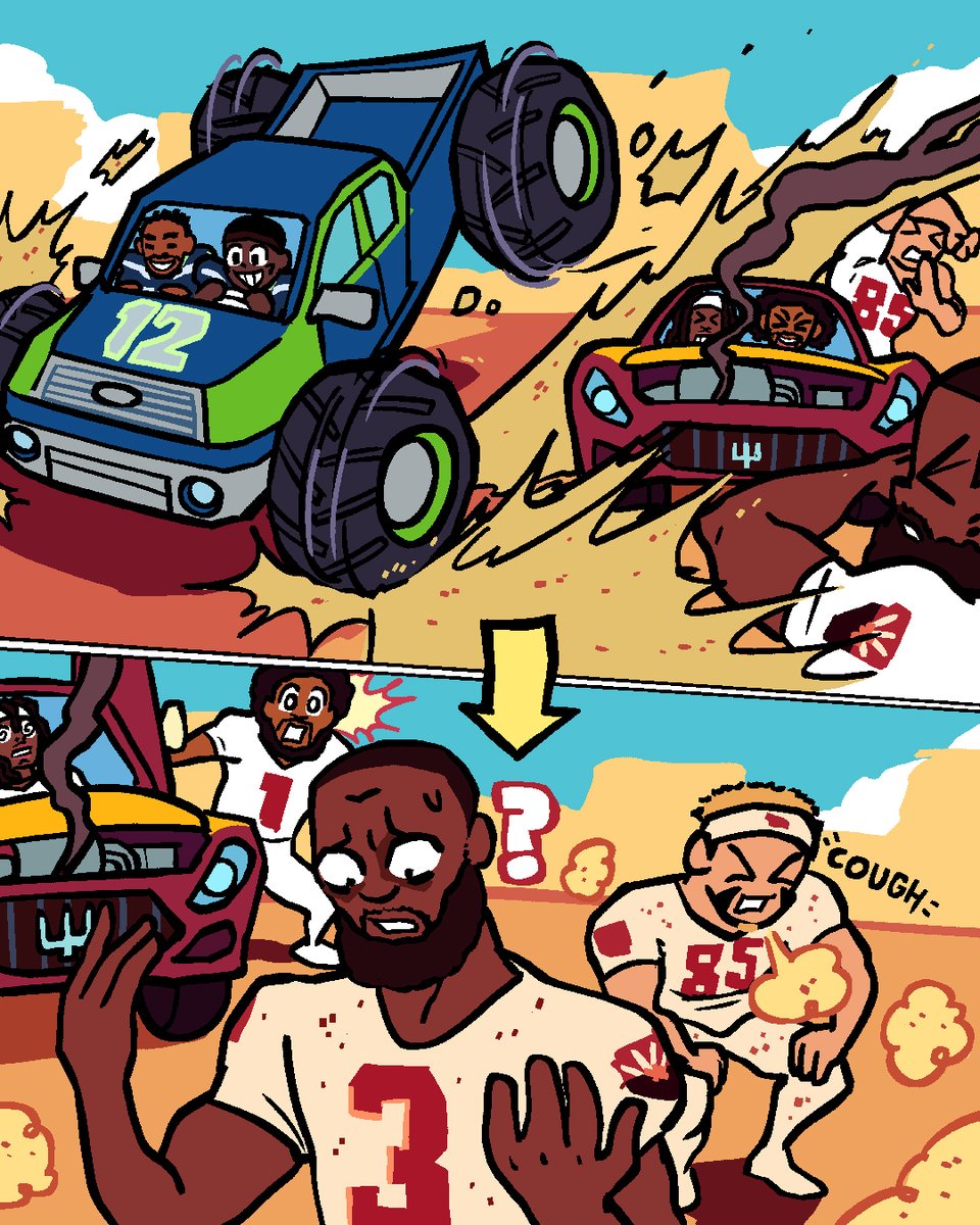 Quick spin through the dust.