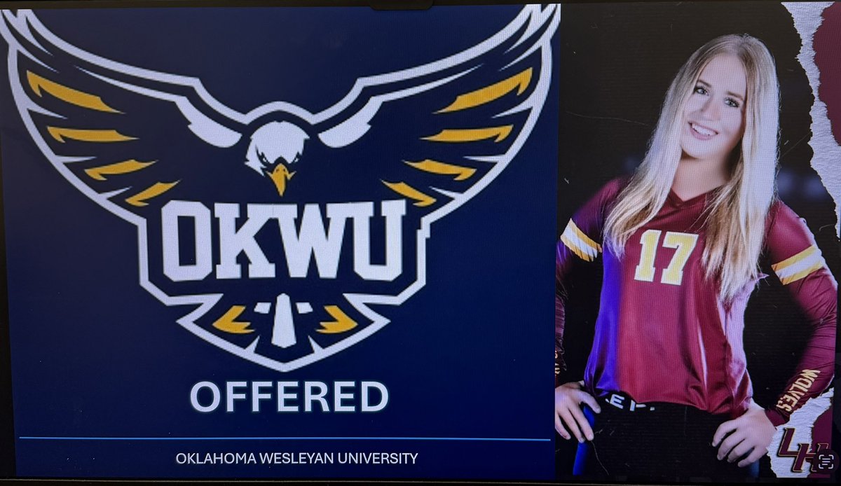 We are very proud of you Adalyn and all your hardwork !!!! KEEP WORKING!!!! #2026 #okwu #volleyballgirl # lakehamilton