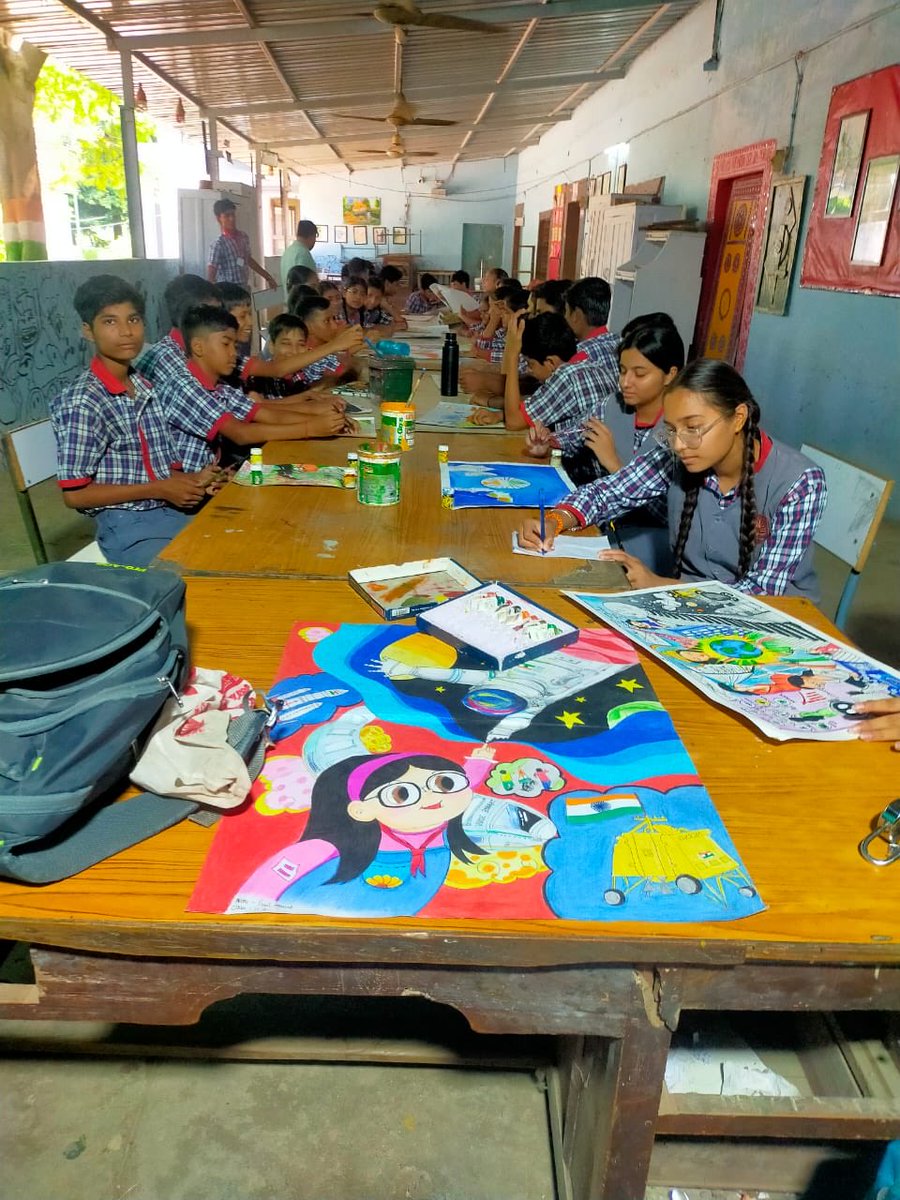 PM SHRI KV NO.1 GWALIOR (@kv1_gwl) on Twitter photo One Day Painting Workshop on the theme VIKSIT BHARAT under Seva Parv 2025 organised at vidyalaya.
#Sevaparv2025
#ViksitBharat
<a href="/KVS_HQ/">Kendriya Vidyalaya Sangathan</a> <a href="/kvs_bhopal/">KVS RO Bhopal</a> One Day Painting Workshop on the theme VIKSIT BHARAT under Seva Parv 2025 organised at vidyalaya.
#Sevaparv2025
#ViksitBharat
<a href="/KVS_HQ/">Kendriya Vidyalaya Sangathan</a> <a href="/kvs_bhopal/">KVS RO Bhopal</a>