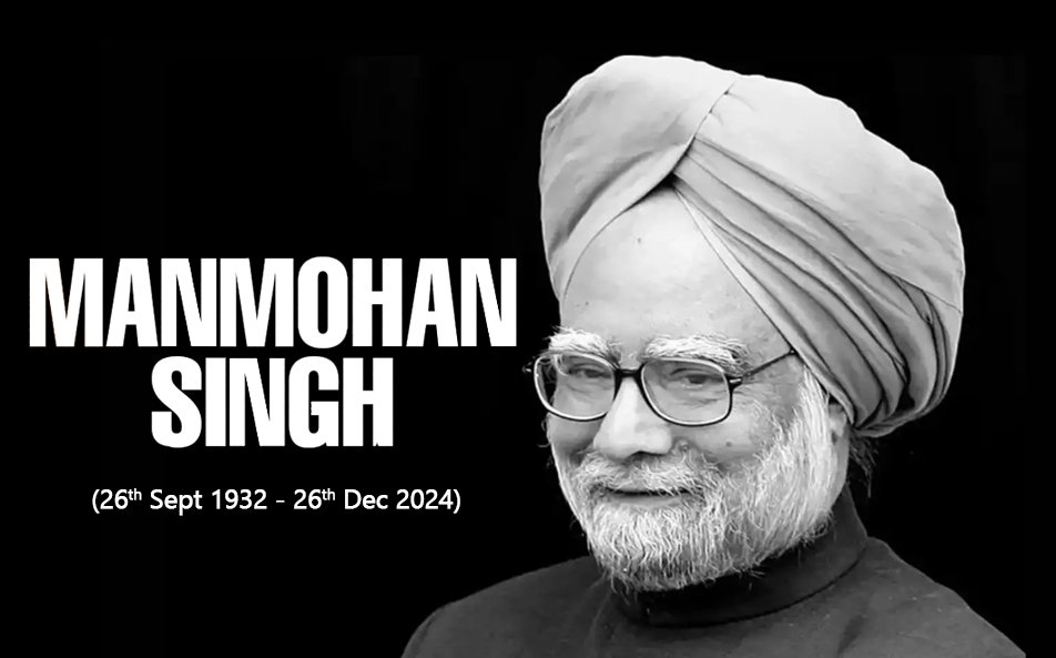 Indiagovin's tweet image. #ManmohanSingh was a economist, bureaucrat, academician and statesman who served as the #Primeminister of India from 2004 to 2014.
26 September 1932 - 26 December 2024