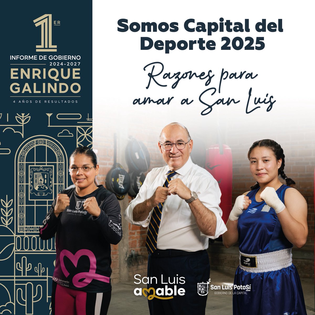 🚴🏻‍♀️🏊🏻🥊 El respaldo a nuestros atletas y los eventos de talla internacional que hemos realizado en #SanLuisAmable, nos consolidaron como la #CapitalDelDeporte, y esa es una de las 𝙍𝙖𝙯𝙤𝙣𝙚𝙨 𝙥𝙖𝙧𝙖 𝘼𝙢𝙖𝙧 𝙖 𝙎𝙖𝙣 𝙇𝙪𝙞𝙨. 🙌🏻