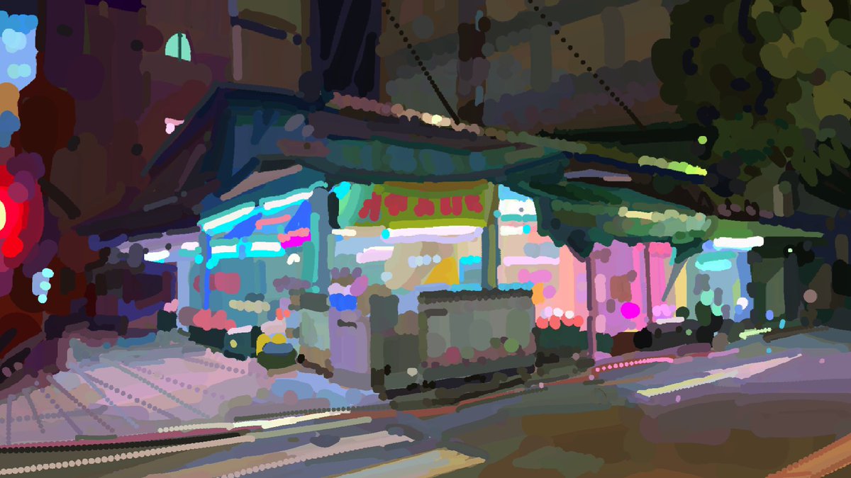 lintao___s's tweet image. Post your night art