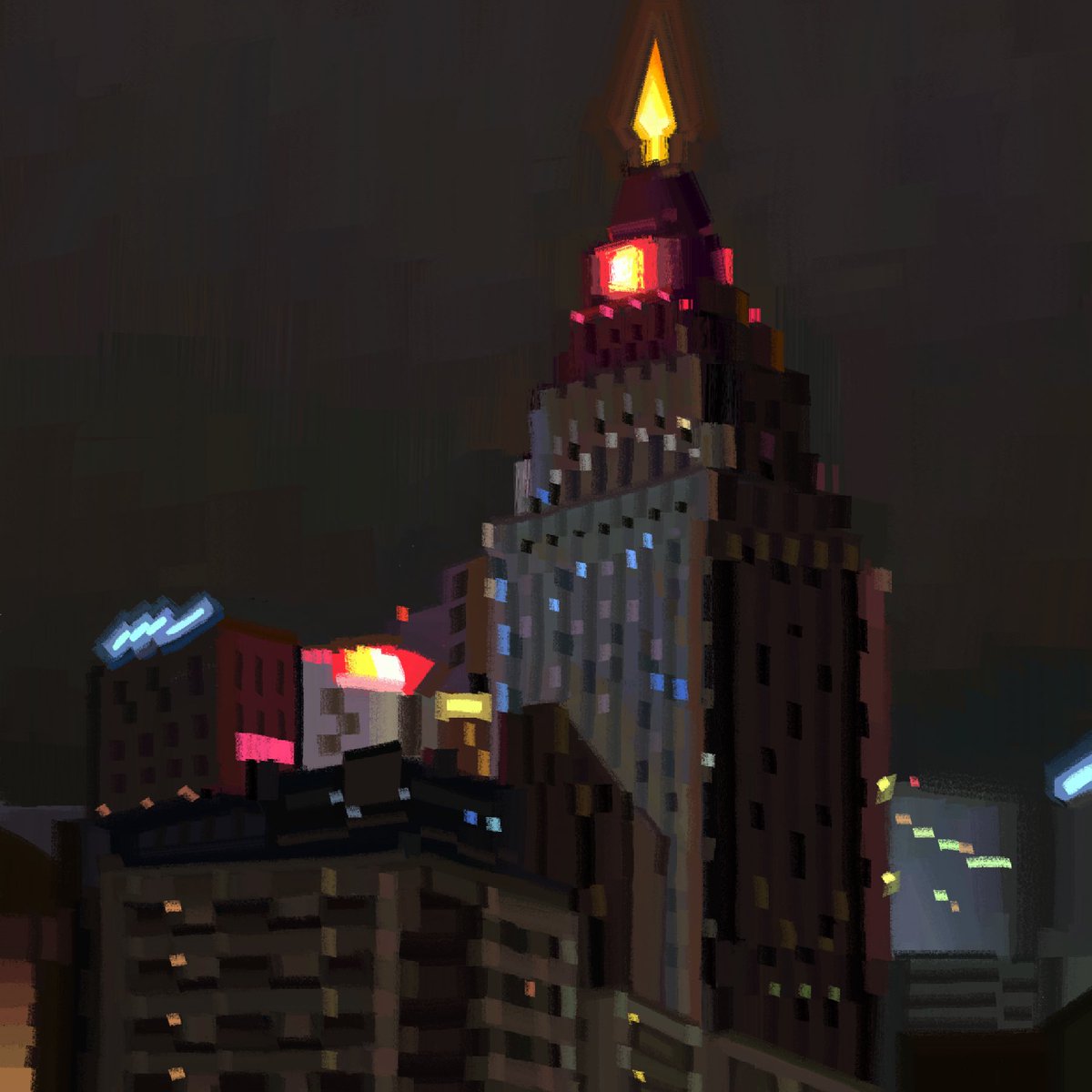 lintao___s's tweet image. Post your night art