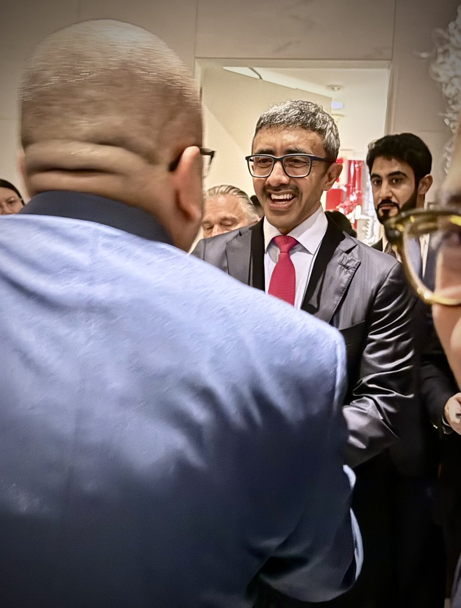 The leadership of the UAE &amp; especially the diplomacy spearheaded by Foreign Minister H.H. Sheikh Abdullah bin Zayed Al Nahyan (<a href="/ABZayed/">عبدالله بن زايد</a>), has pioneered breakthroughs in Middle East peace, Gaza humanitarian support &amp; encouraging Palestinian state-building. Thank you for your
