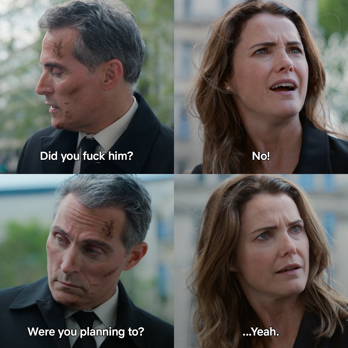 RufusOutreach's tweet photo. This Scene 😅, the diplomat is Stack, More of Rufus to come #rufussewell #thediplomat #Netflix #Goodshow https://t.co/k4qhzOOQM3