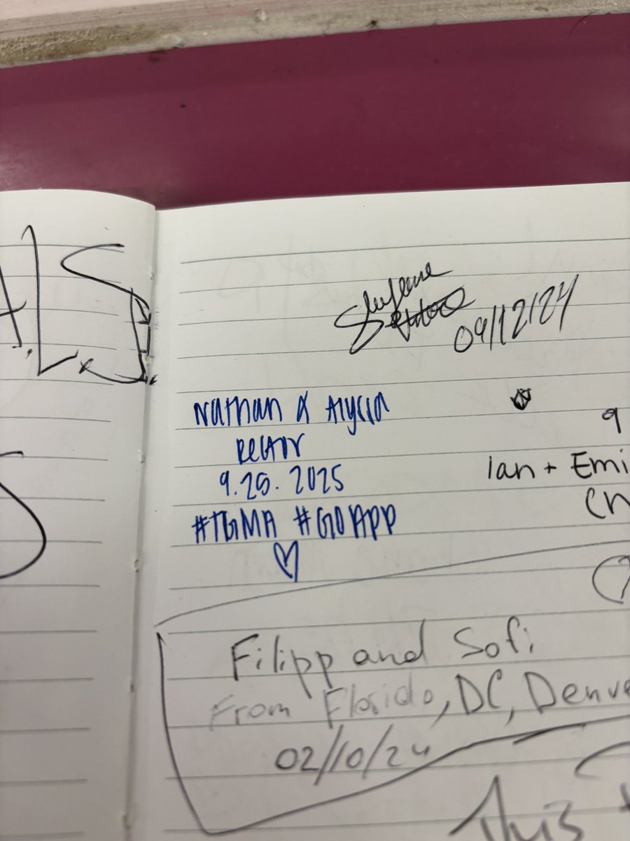 AMRomano0904's tweet photo. Leaving our mark wherever we go 💛🖤 #TIGMA https://t.co/iTokXXHl9o