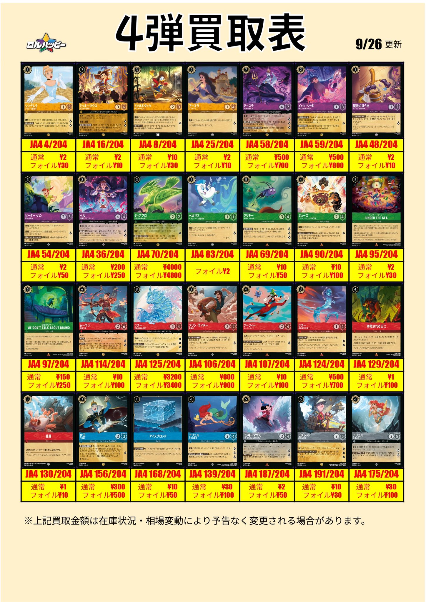 最安値　ロルカナ　シスー　エンチャンテッド 2025年最新】ロルカナ エンチャンテッドの人気アイテム - メルカリ