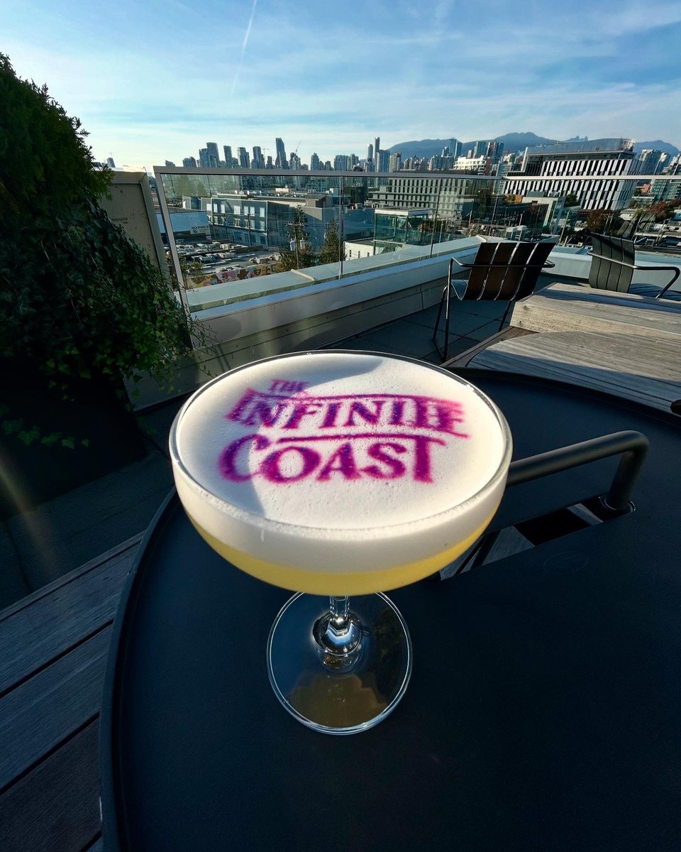 SentPackin's tweet image. Signature cocktail at this week’s @supernaturalbc media event celebrated one of six newly launched destination brands. Rooftop views topped it all off! 🍹😎
#bctourism #destinationbc #theinfinitecoast