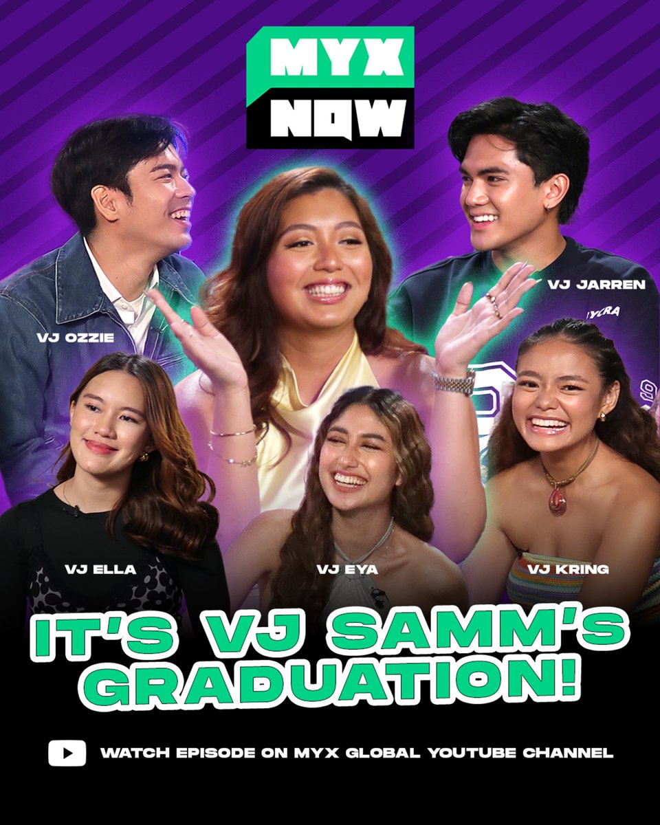 myxglobal's tweet photo. It’s not goodbye, just see you later 👋 Celebrate VJ @sammalvero’s 7 amazing years with MYX in this special #MYXNOW episode — now on YouTube!
Link in the comments 🔗
#MYX #VJSamm #GENMYX #VJSammOnMYXNOW https://t.co/HupyYRzw3B