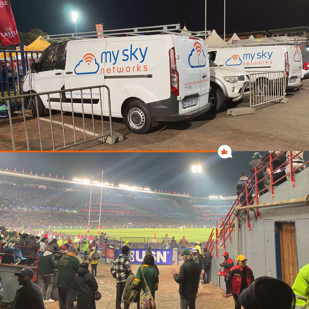 📢From Pretoria to Gqeberha to Nelspruit, we kept the Castle Lager Incoming Series connected. Seamless stadium-wide Wi-Fi ensured smooth transactions on point-of-sale devices and uninterrupted match-day momentum.
Three cities. Thousands of fans. One powerful network.🔥🔥🔥