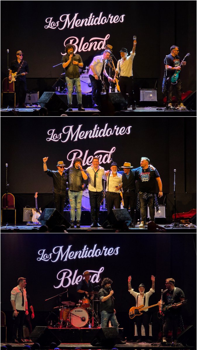 Gran show, de mis queridos amigos Los Mentidores, esta noche presentando #Blend <a href="/josedpalazzo/">jose palazzo</a>
