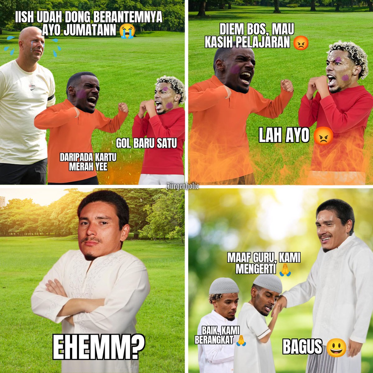 thejurgenholic's tweet image. Hormat guru 🫡🤗