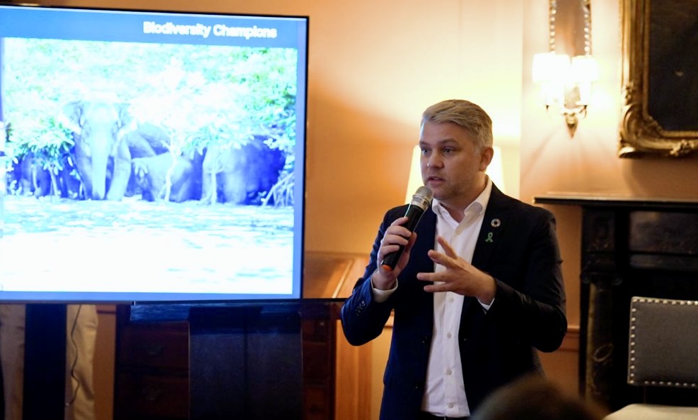 KimGabrielli's tweet photo. What a day at #ClimateWeekNYC 🌎

At the Family Offices & Investors Summit, I joined 80+ family offices, leaders and innovators to explore how investment decisions today can shape a more resilient tomorrow

Honored to share the stage and highlight mangroves as a nature based solution that delivers for people, nature, and climate 🌱