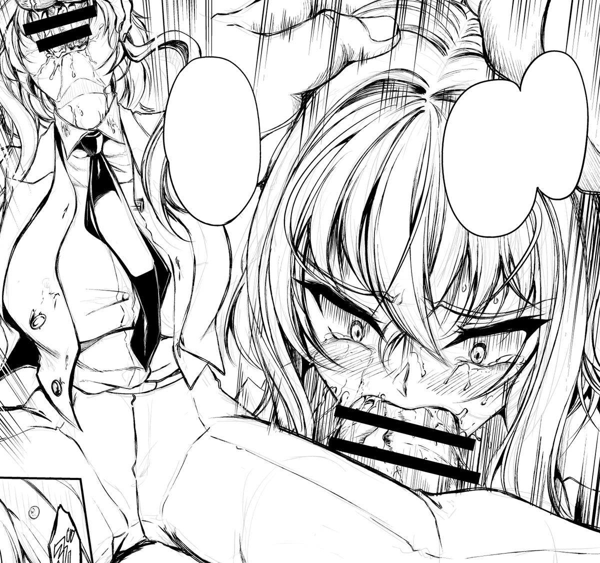 関西コミティア用に椿さん描いてみてます
印刷所さんに頼むかコピー本か…間に合えば過去の怜華さん花凛ちゃんの短編と合わせて本にしたいところ 