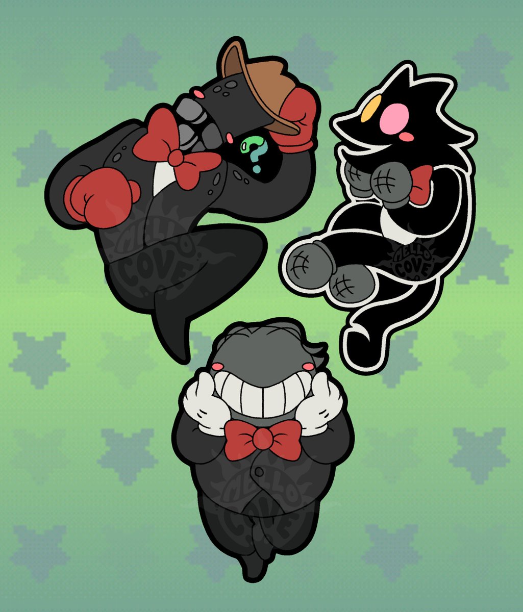 Potential mike pins... Not enough merch of them out there :3
#DELTARUNE #polymikes