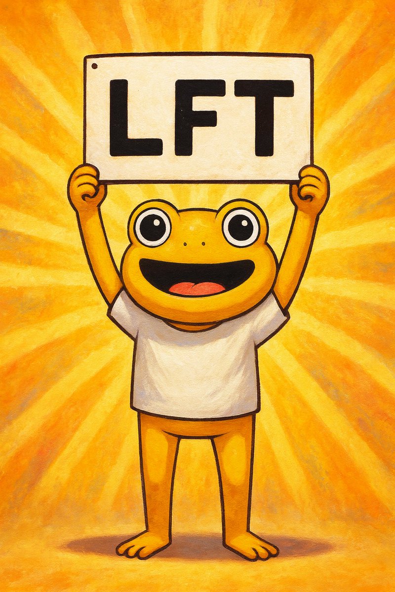 xraiman's tweet image. Some of you may be asking what LFT means… well buckle up 🚀
It stands for LETS FKN TURBO 🐸⚡ The rally cry of the #TurboArmy.
When we say LFT, we mean full throttle, no brakes, straight to the moon with $TURBO 🌕🔥
Join the wave or get left behind. LFT!!! 💛
@TurboToadToken…