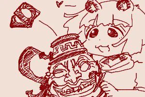 ちかごろのらくがき1 強欲な壺とジョージ