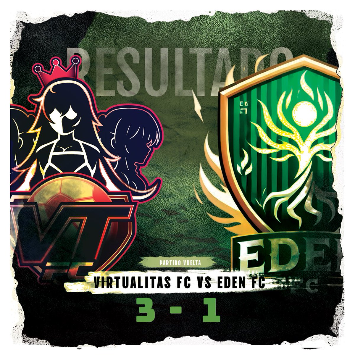 LaLigaDeMuertos's tweet photo. Pasó lo que nadie pensaba posible…

@VirtualitasFC gana su PRIMER partido en 6 semanas de liga de los muertos😭 https://t.co/whIgnoNOuF