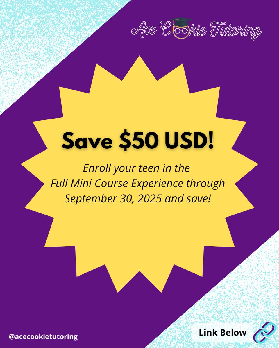 Ace Cookie Tutoring tweet media