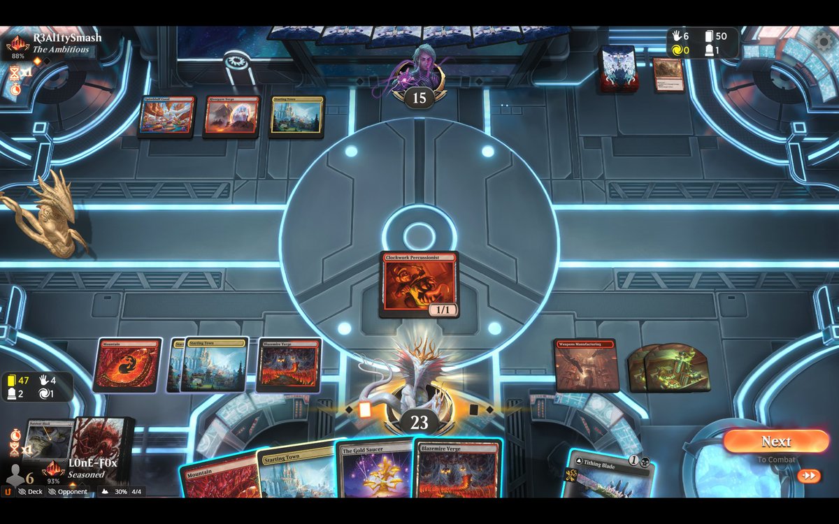 8 lands in the top 13, 22 land deck..