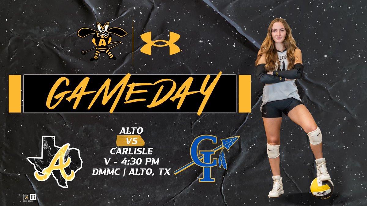 🏐GAMEDAY🏐

🆚Carlisle
📍Devonte Mumphrey Memorial Court | Alto, TX
⌚️V - 4:30 pm

#DTS