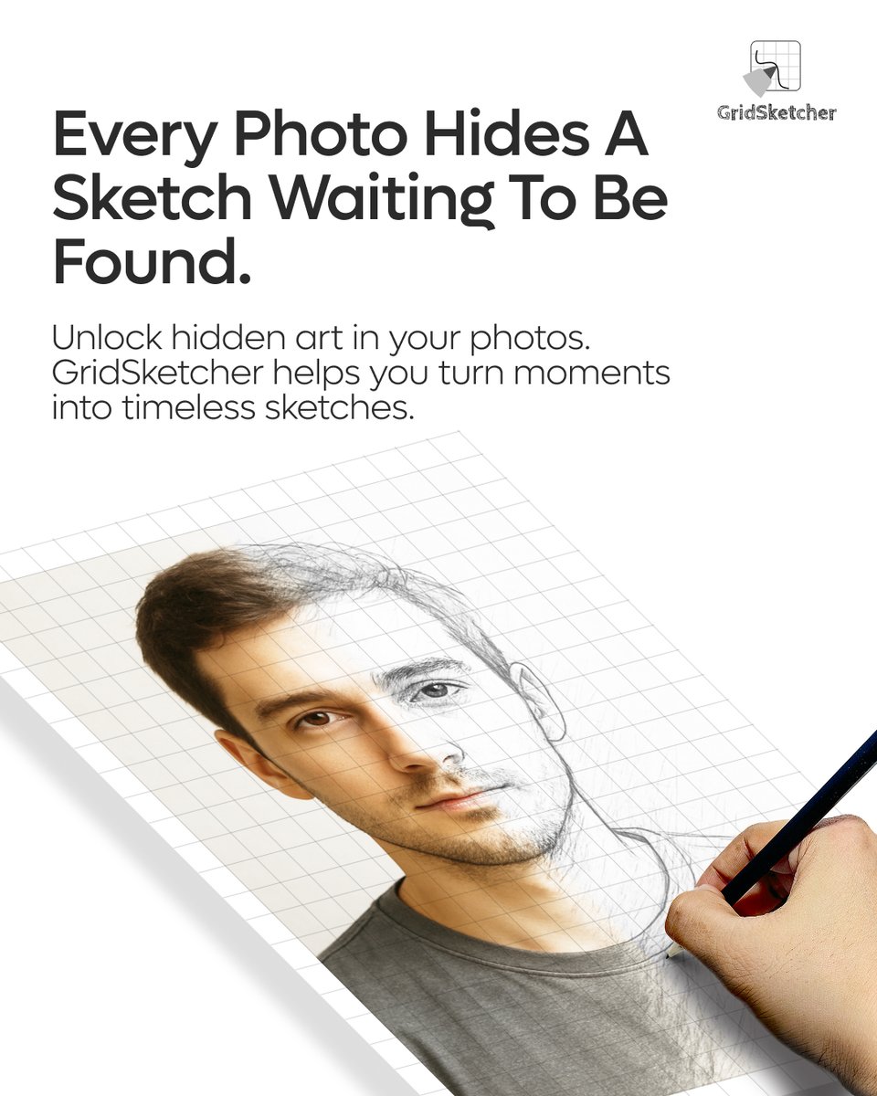 App_Cloudknots's tweet image. Unlock hidden art in your photos. GridSketcher helps you turn moments into timeless sketches.
Download Now:
cloudknots.in/gridsketcher/
 
#Gridsketcher #PhotoSketchConversion #DrawingApp  #DrawingArtist #GridDrawing #PortraitSketch #trending #drawingtips #PhotoToSketch #drawing
