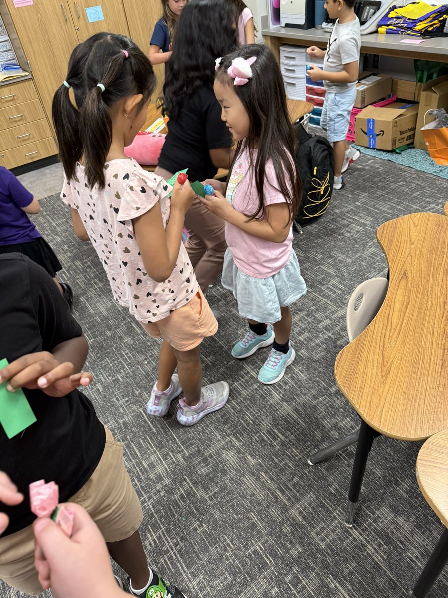 The kiddos had a blast extending their learning about needs, wants, and trading by holding a trading event of our own using Mrs. H cash and shopping at the H Mart then trading and/or selling to their peers. So fun! #fielderpride