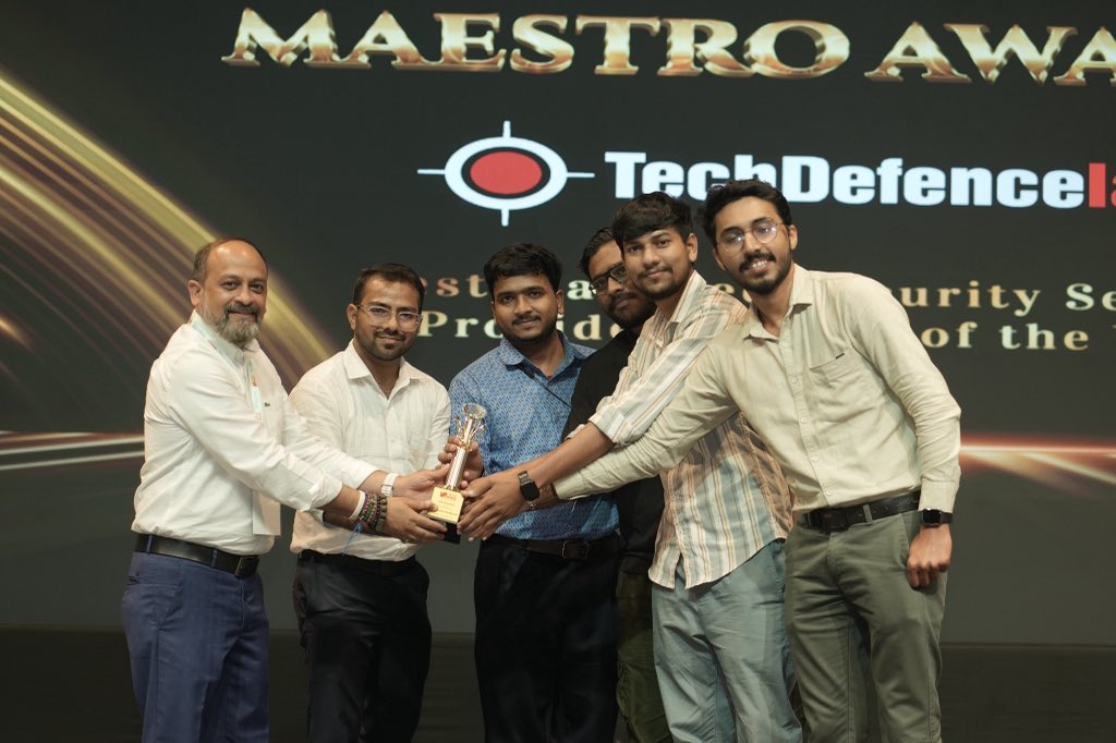 🏆 Best Managed Security Service Provider (MSSP) of the Year 🏆

We are delighted to announce that <a href="/techdefence/">techdefence</a> has been honoured with the Maestro Awards 2025 as the Best Managed Security Service Provider (MSSP) of the Year at BSides Ahmedabad 0x06.

From threat detection to